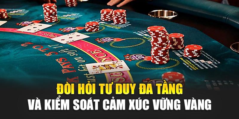 Poker Texas Đỉnh Cao Chiến Thuật Bài Tại Nhà Cái 188bet 2 Đòi hỏi tư duy đa tầng và kiểm soát cảm xúc vững vàng