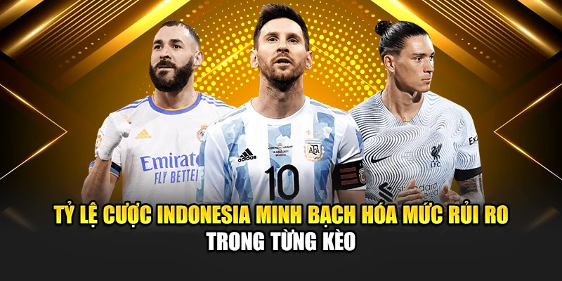 Tỷ Lệ Cược Indonesia Và Cách Áp Dụng Hiệu Quả Tại 188Bet 1 Tỷ lệ cược Indonesia minh bạch hóa mức rủi ro trong từng kèo